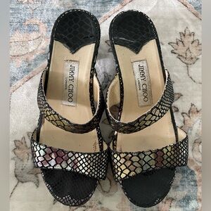 Jimmy Choo Iridescent Sandals